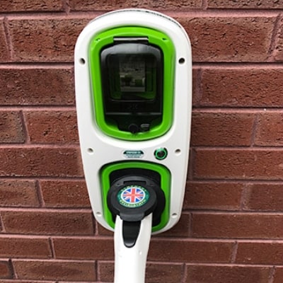 EV Charger installed by Flodman Electrical